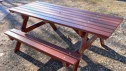 Recycled Plastic Picnic Bench Maintenance-free long lasting Kedel Limited