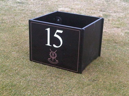 St Andrews Box  Waste Bin  HDPE Recycled Plastic