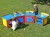 Children's Play Kitchen - Single Units - Complete Set of 4 - Multicoloured Recycled Plastic