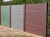 Recycled Mixed Plastic Mid Section Post for View Protection Wall 160 x 120mm