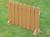 Picket Fence Panels | Recycled Plastic Wood