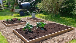 Recycled Plastic Raised Bed Maintenance-free Rot-free Long lasting=