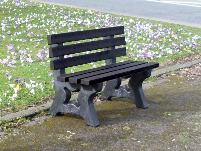 Recycled Plastic Irwell Bench