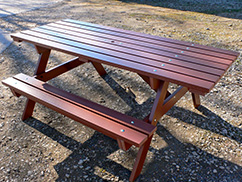 Recycled Plastic Wood Picnic Table Bench