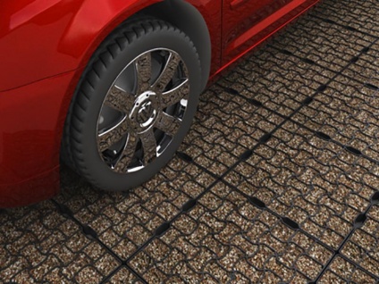 Car Wheel geo grid