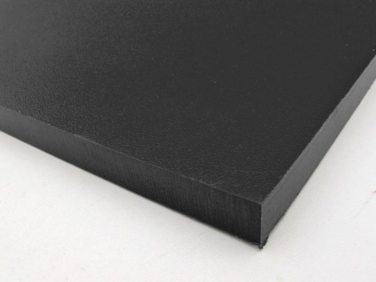 HDPE sheet  Recycled Plastic  Black 10mm thick