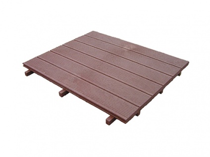 Modular Decking  Moulded Recycled Plastic Sections