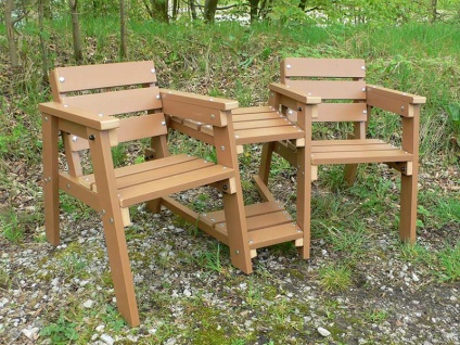 Thames Companion Seats - Recycled Plastic Wood