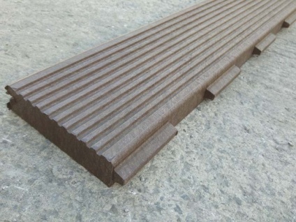 Recycled Mixed Plastic Footpath Planks Reinforced 197 x 40
