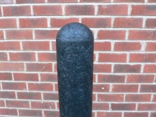 Recycled Mixed Plastic BOLLARD DOMED TOP 150mm dia