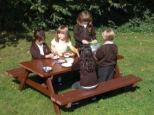 Thames Childrens  Kids Picnic Table  Delux