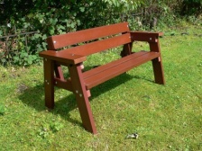 Thames Children's Bench Recycled Plastic Wood